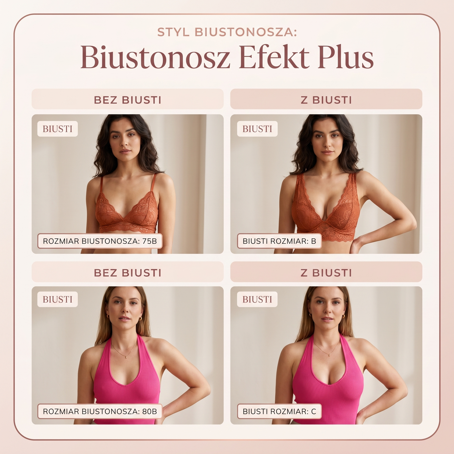 BIUSTONOSZ EFEKT PLUS